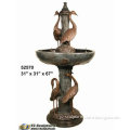 Elegant Carved Bronze Fountain with bird GBF-B044